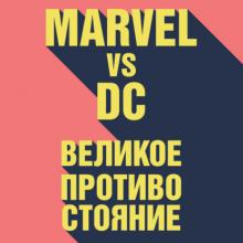 Аудиокнига Marvel vs DC. Великое противостояние двух вселенных (Рид Таккер)