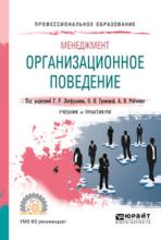 Менеджмент: организационное поведение. Учебник и практикум для СПО (Александр Васильевич Райченко)